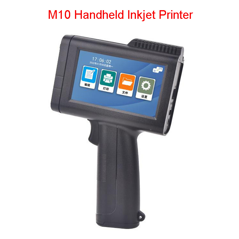Commercial Printing And Packaging - 12.7mm Handheld Small Inkjet Printer M10