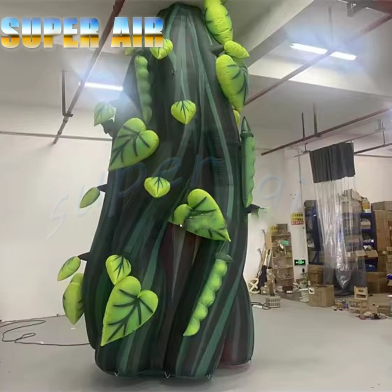 Commercial Printing Usa - Custom Printed Inflatable Dark Tree Trunk