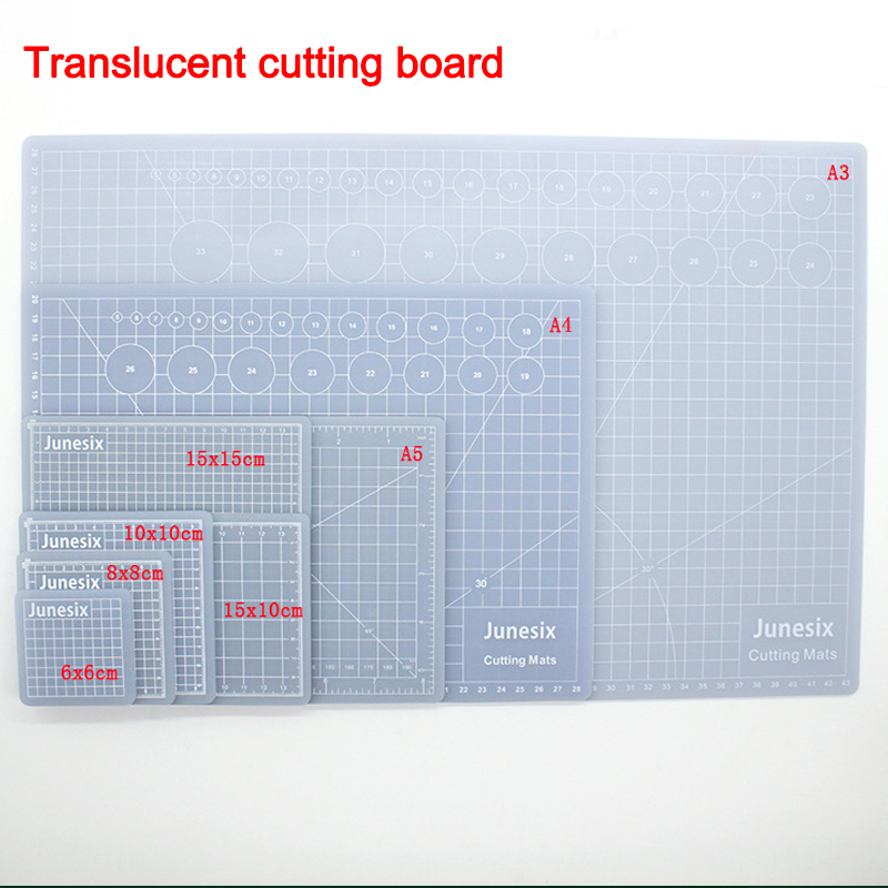 Plotter Cutting Mat - A3/A4/A5 Cutting Mats Translucent Pvc Grid