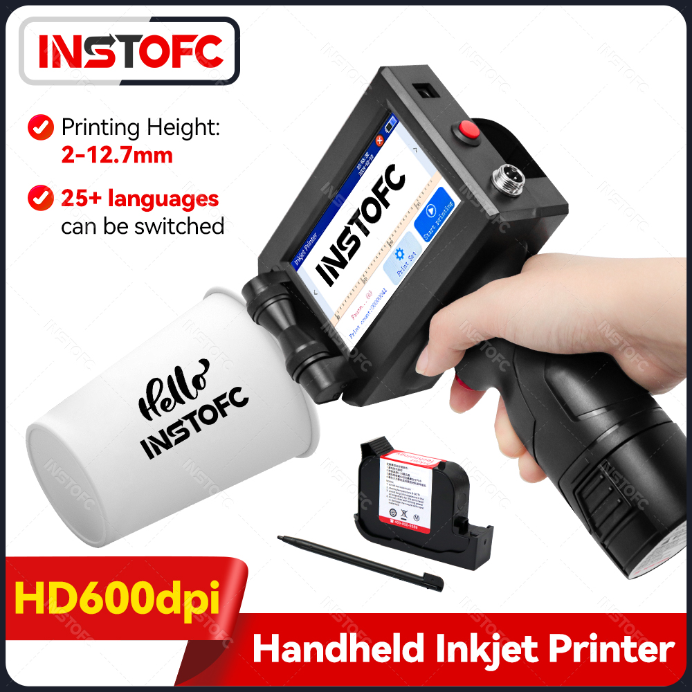 Commercial Printing And Packaging - Handheld Inkjet Printer Portable Date Batch