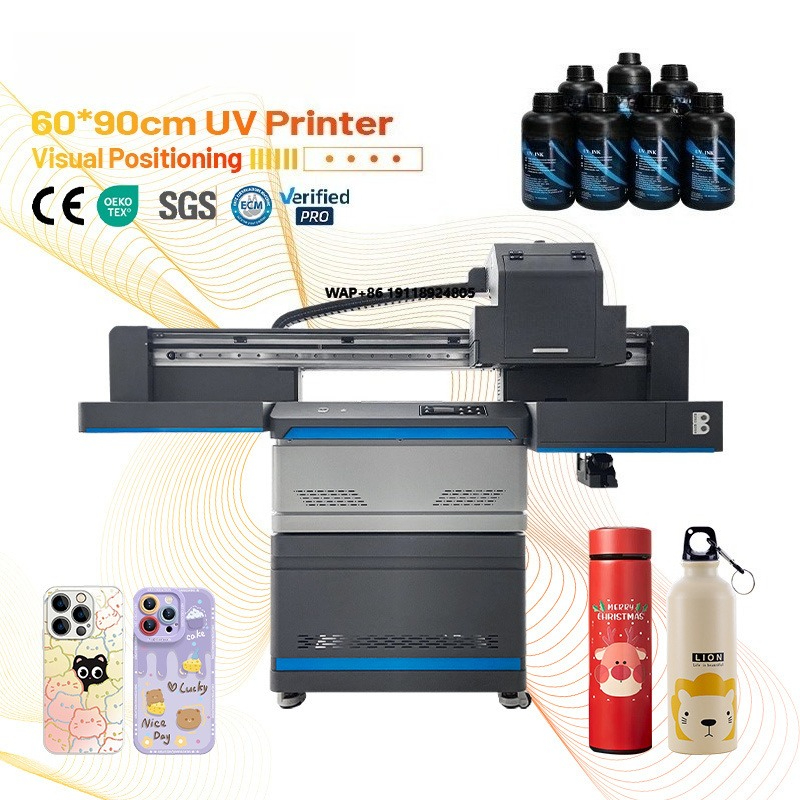 Uv Flatbed Printer - Kingjet 6090 A3/A4 Desktop UV Inkjet