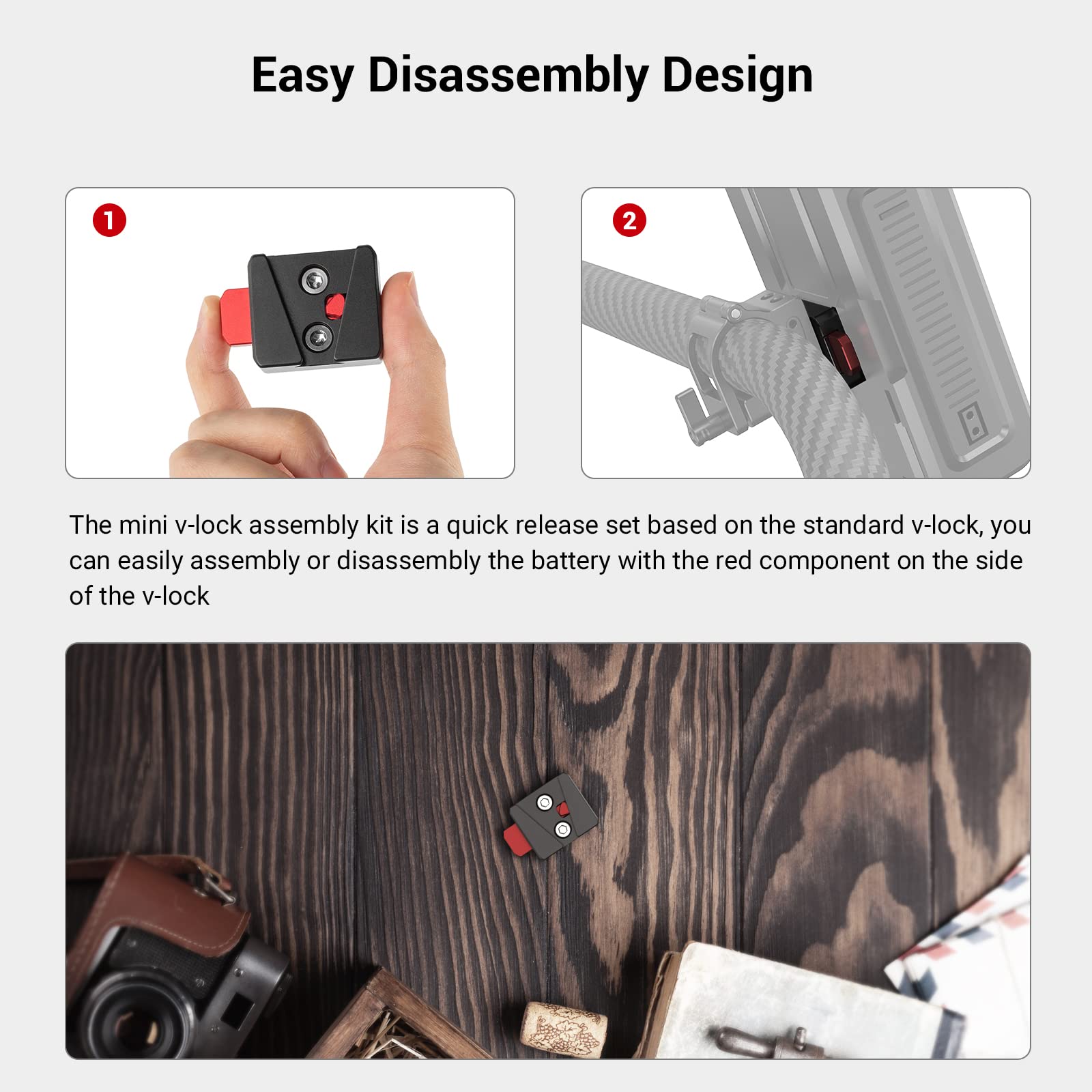 SmallRig Mini V-Lock Assembly  - огляд і ціна Ctp Plate Making