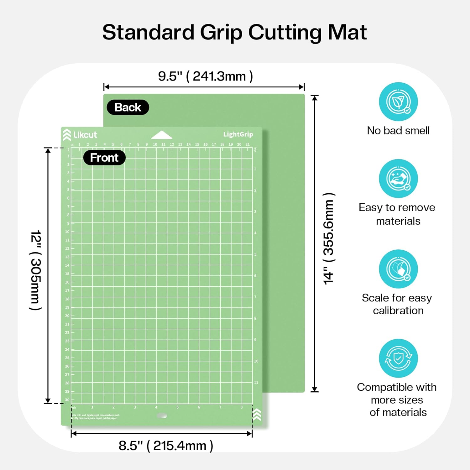 Adhesive Cutting Mats 3-Pack 4 - огляд і ціна Plotter Cutting Mat