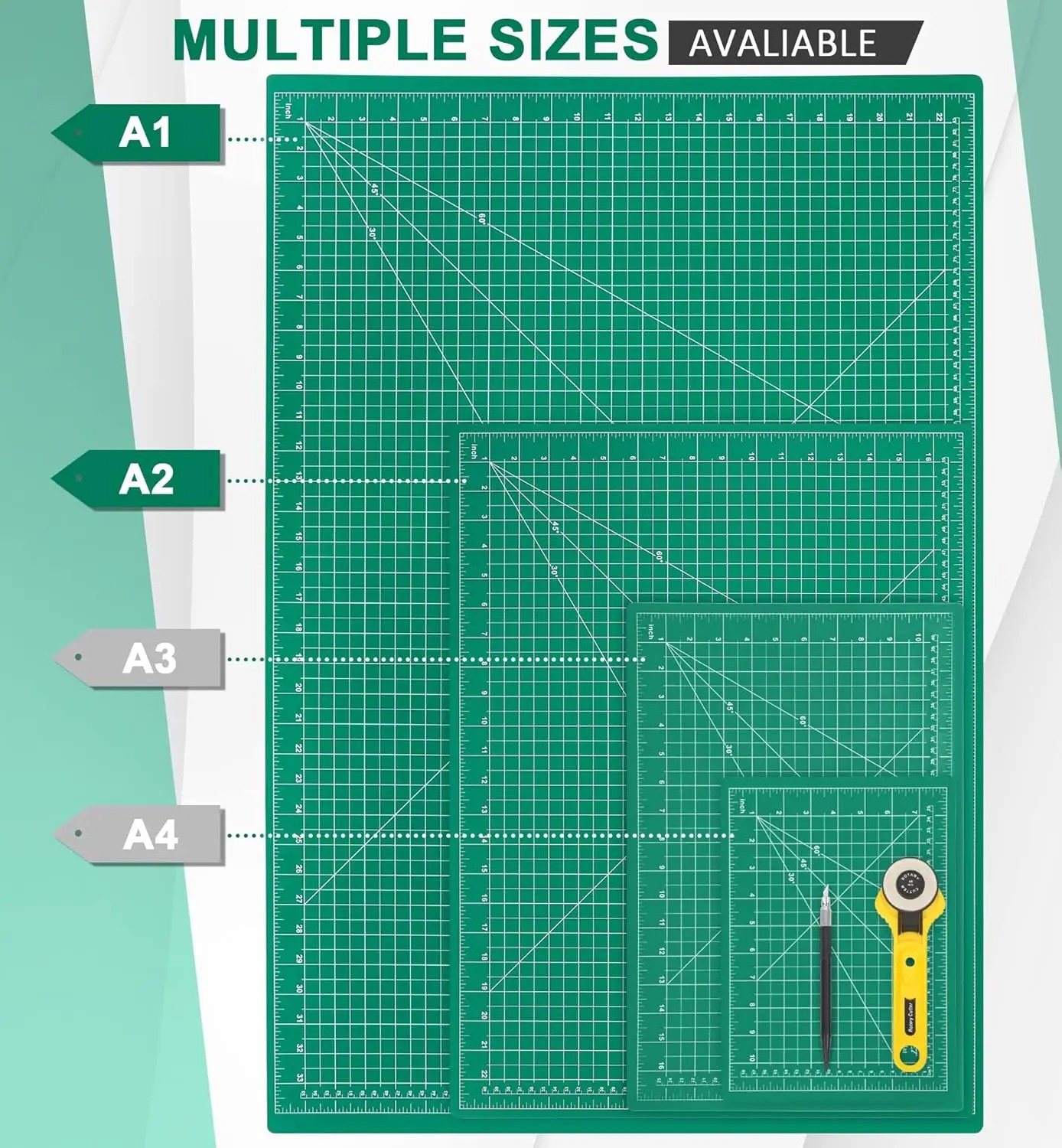 A2 A3 A4 A5 PVC Cutting Mat Do - огляд і ціна Plotter Cutting Mat