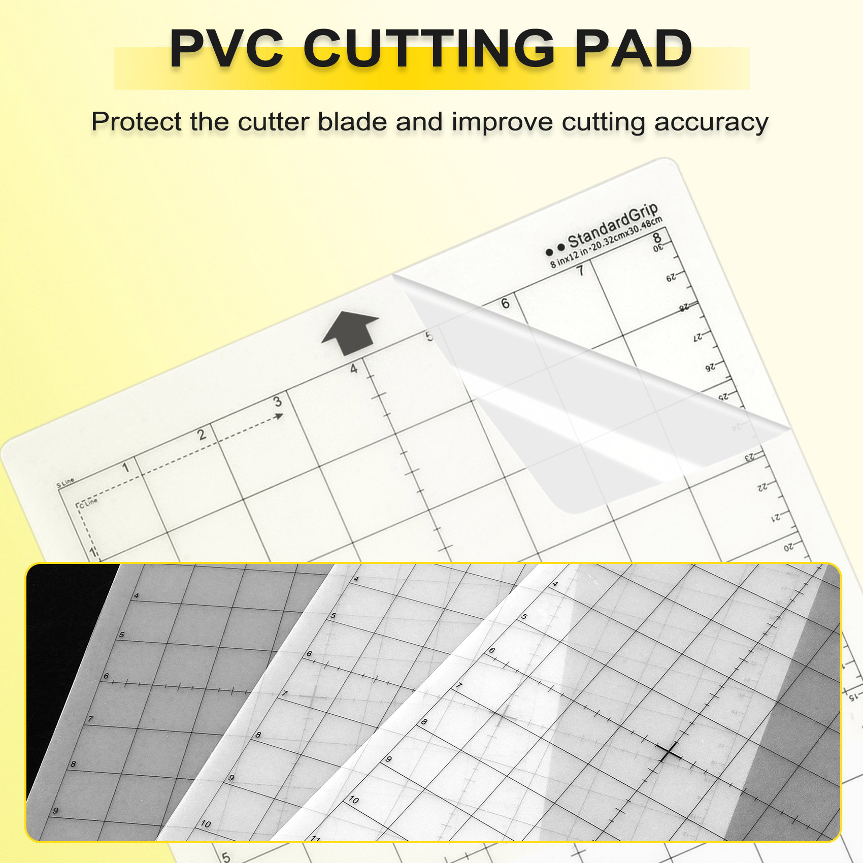 A08E-3Pcs Replacement Cutting  - огляд і ціна Plotter Cutting Mat