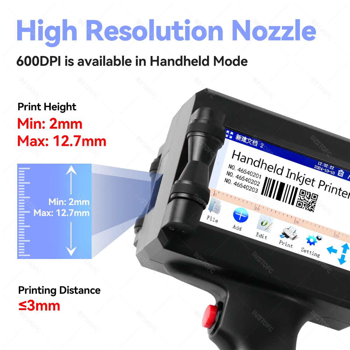 Handheld Inkjet Printer Portab - огляд і ціна Commercial Printing And Packaging