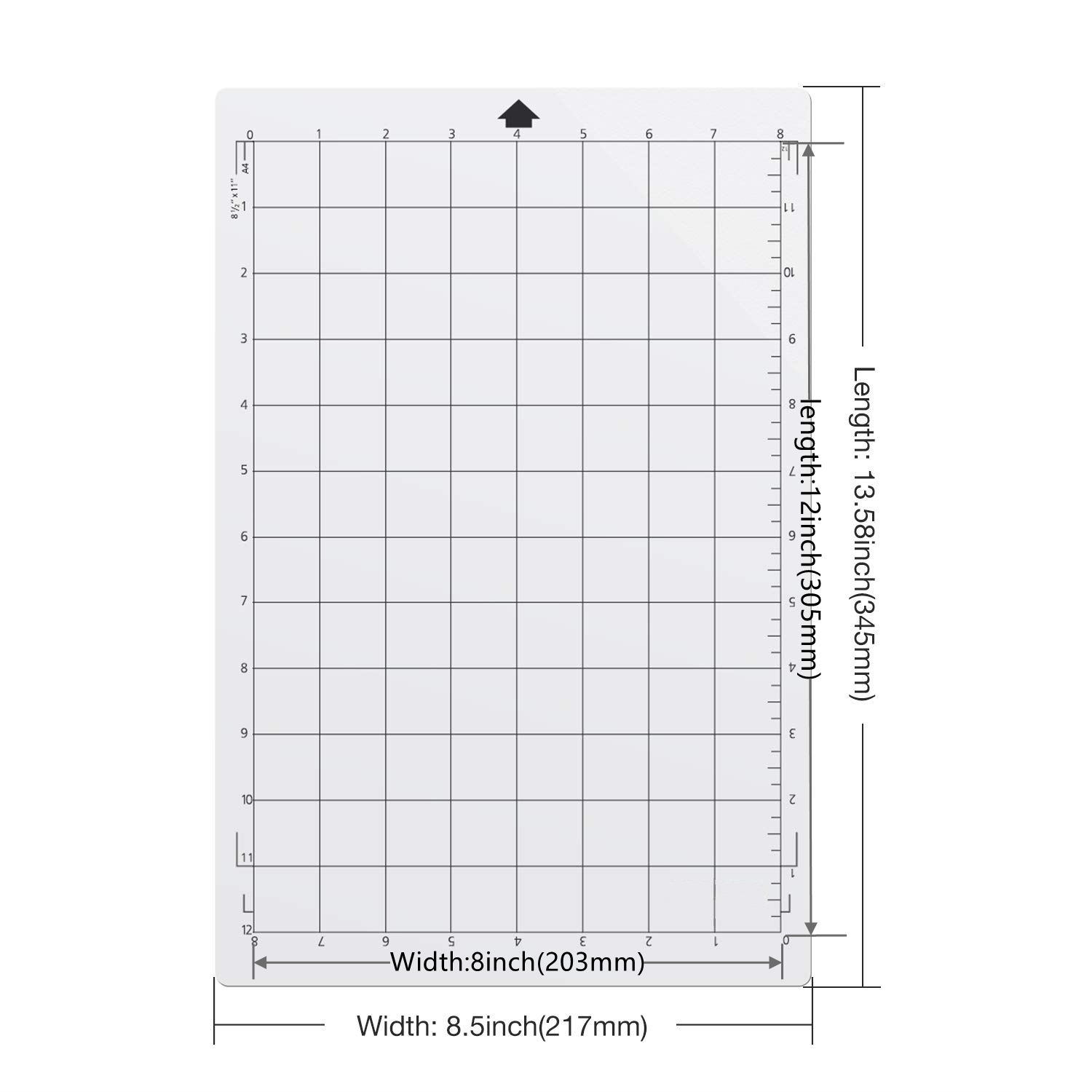 3/5 Psc Cutting Mat for Silhou - огляд і ціна Plotter Cutting Mat