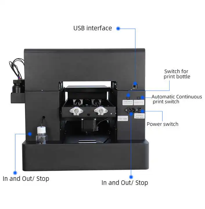Irtop UV LED Printer A4 UV Fla - огляд і ціна Uv Flatbed Printer